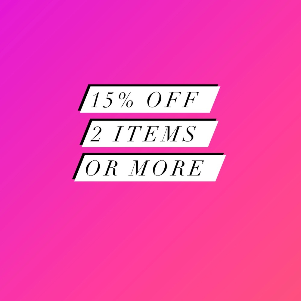 Bundle up and save 15%